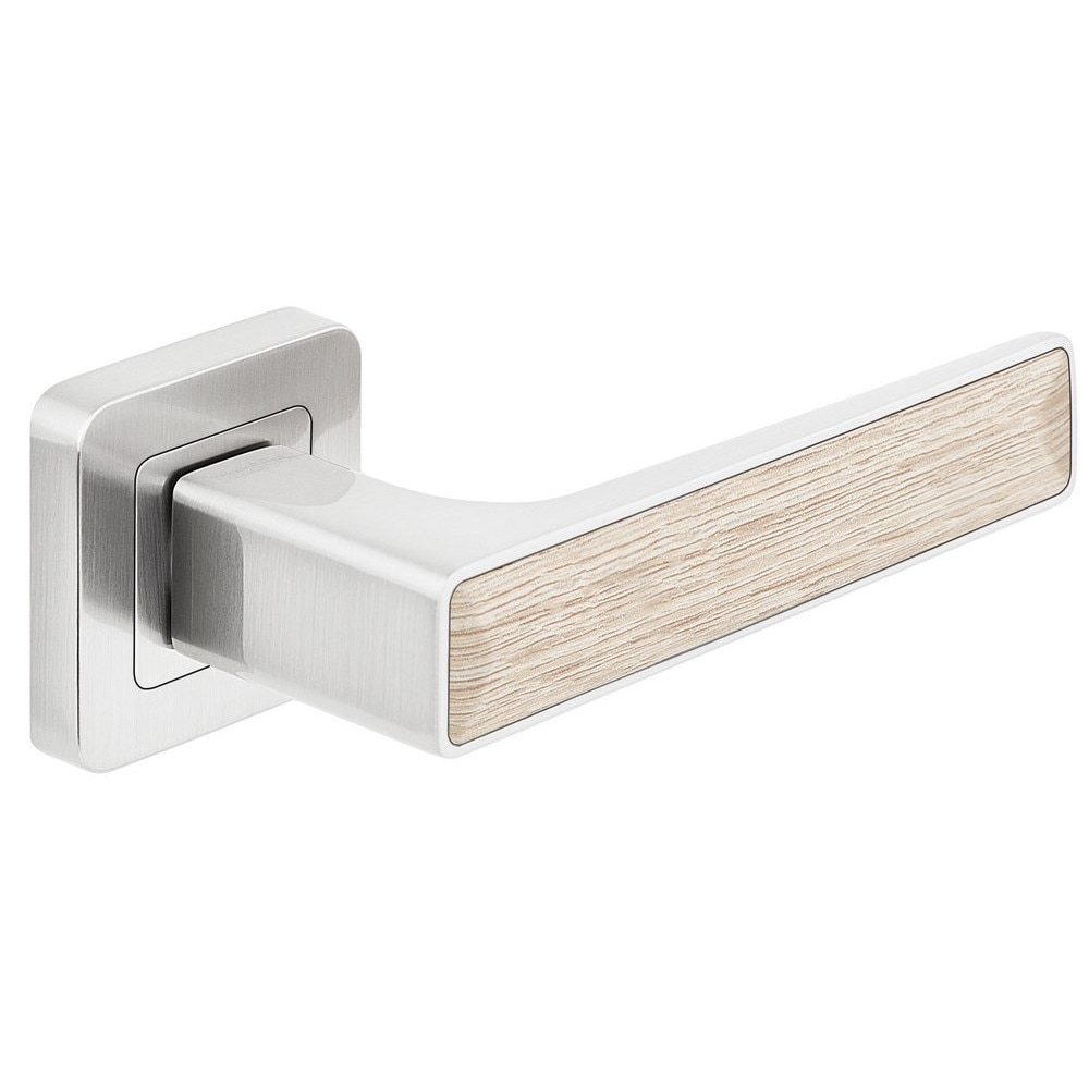 Manere usi DEKO nichel cu decor fag sonoma