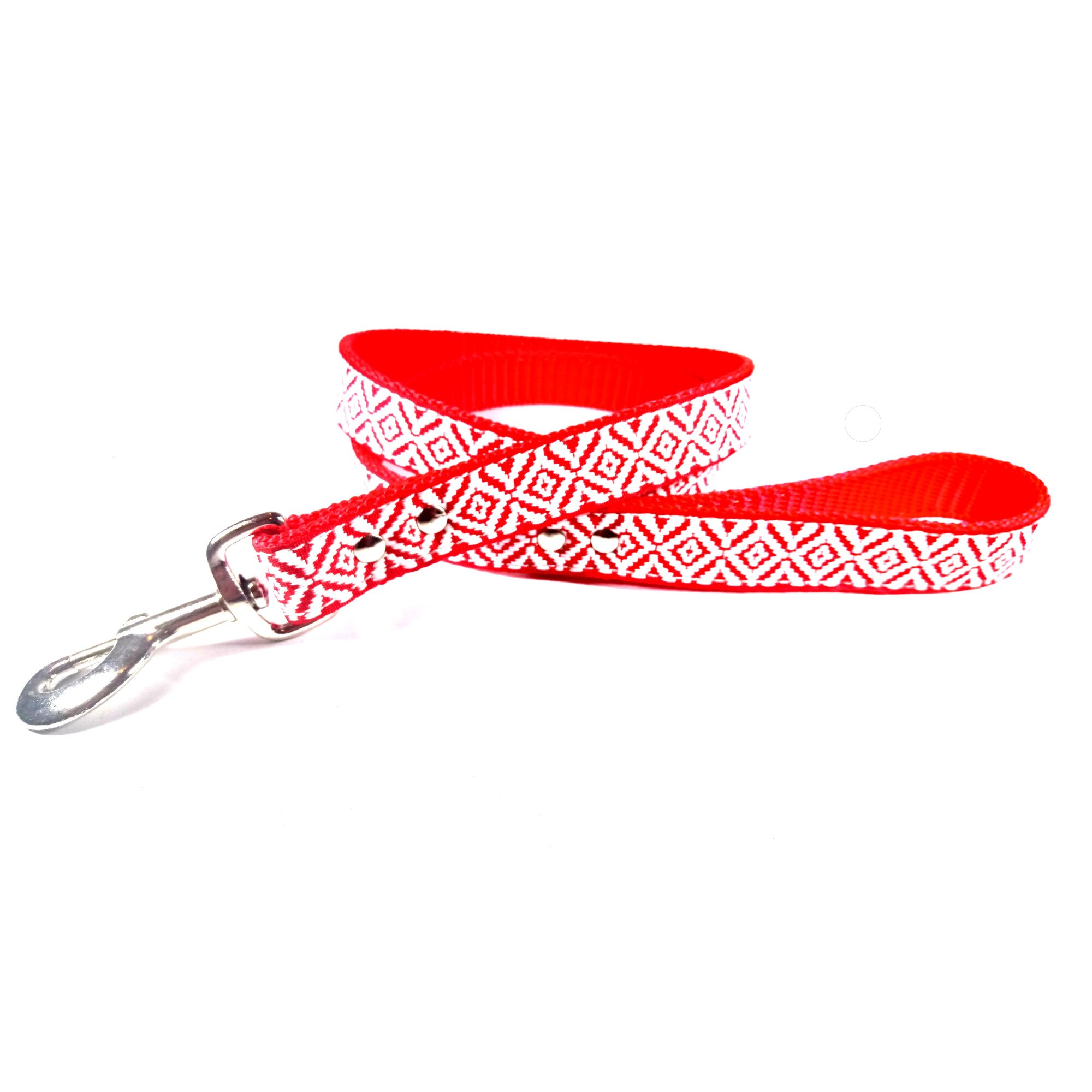 Lesa traditionala alb/rosu 25 mm x 1.30 m