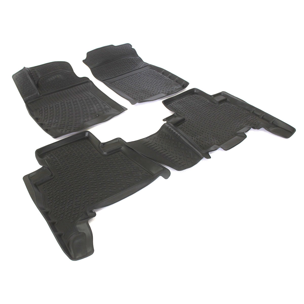Set covoare cauciuc MAGSTAR stil tavita TOYOTA LAND CRUISER J150 PRADO 2009-, fara miros calitate premium, suprafata anti-derapanta
