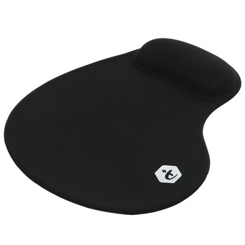 Mousepad gel A+ Office, 200x235x19mm, Negru Mousepad gel A+ Office, 200x235x19mm, Negru