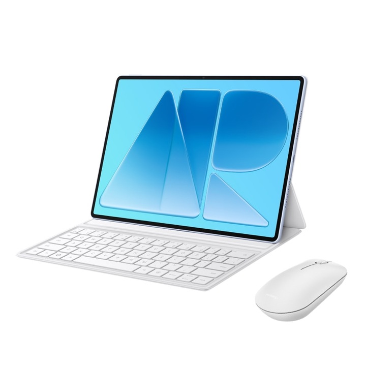 Tableta HUAWEI MatePad Air, 12”OLED PaperMatte, 8GB RAM, 256GB, Wi-Fi, Airy Blue + Smart Magnetic Keyboard + Wireless Mouse