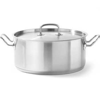 Oala / cratita cu capac 160x(H)95 mm 1,70 Lit, inox, gama Hendi Kitchen Line, si pt uz profesional Oala / cratita cu capac 160x(H)95 mm 1,70 Lit, inox, gama Hendi Kitchen Line, si pt uz profesional