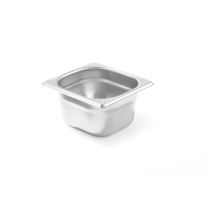 GN Hőálló edény 1/6 - Profi Line - 2.4 L - 176x162x150 mm