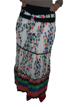 Fusta moderna, lunga de primavara-vara, D&J Exclusive, Multicolor Fusta moderna, lunga de primavara-vara, D&J Exclusive, Multicolor
