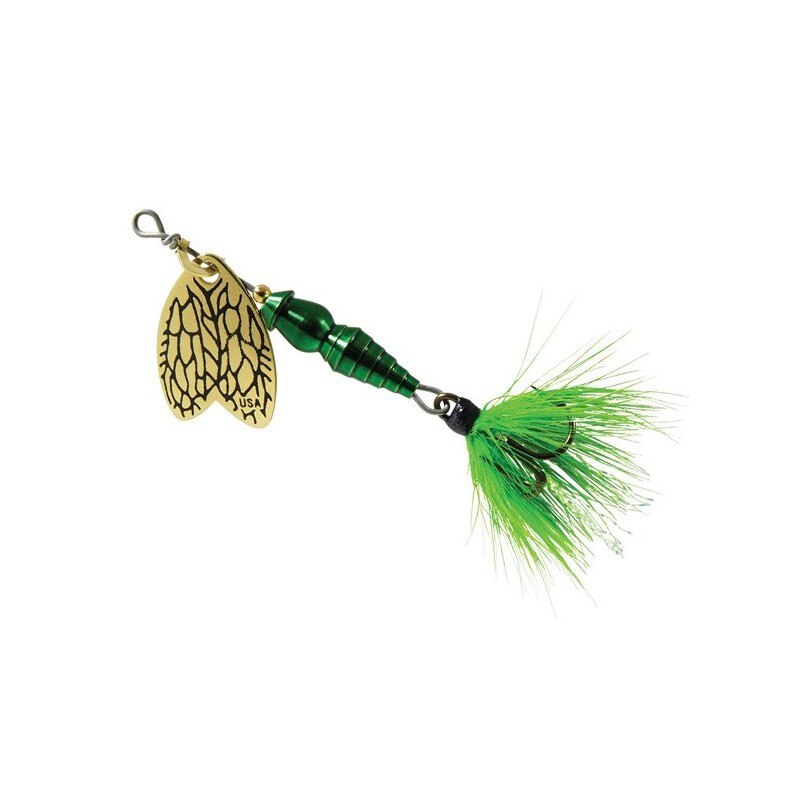 Lingurita Rotativa Mepps Thunder Bug, Fly Green, Nr 1, 4G