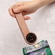 Lingurita Cafea Lemn 2-in-1 cu Clema Sigilare Proaspata
