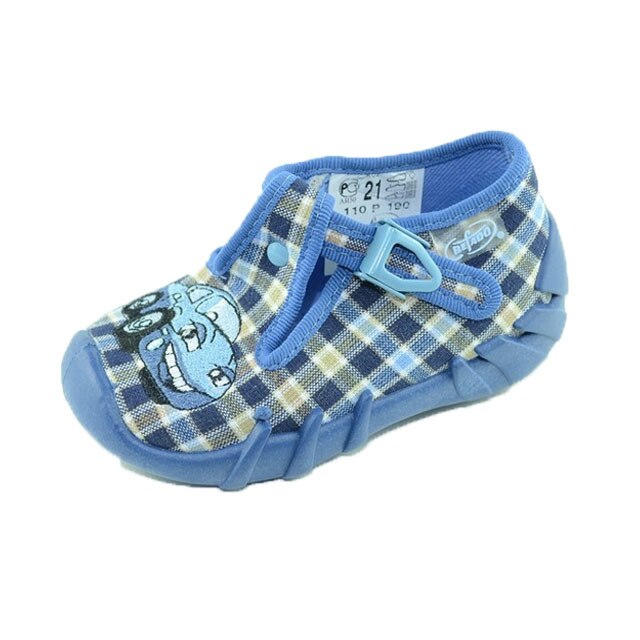 Pantofi din panza pentru baietei BEFADO BFDB2, Albastru , 21