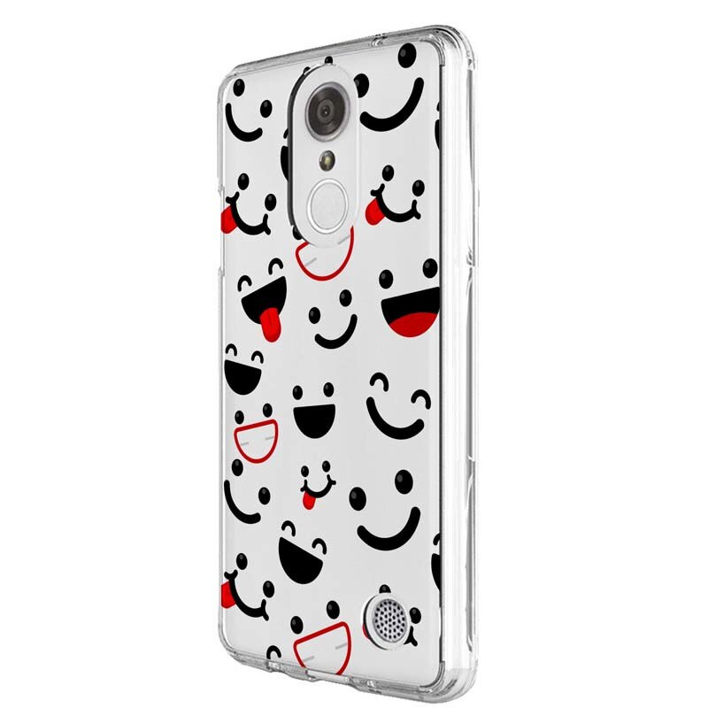 Husa Silicon, Transparent, Ultra Slim 0.3MM, Emotion, LG K8