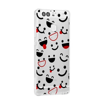 Husa Silicon, Transparent, Ultra Slim 0.3MM, Emotion, Huawei P10 LITE Husa Silicon, Transparent, Ultra Slim 0.3MM, Emotion, Huawei P10 LITE