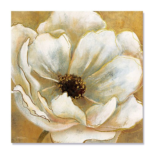 Tablou Canvas - Floare, Golden Splendor I, 100 x 100 cm
