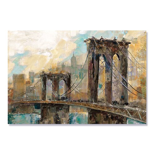 Tablou Canvas - Pod, Oras, Manhattan, 80 x 120 cm