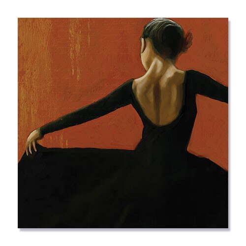 Tablou Canvas - Dansatoare, Dans, Femeie, Samba, 100 x 100 cm