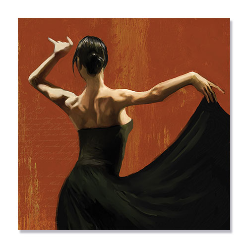 Tablou Canvas - Dansatoare, Femeie, Dans, Samba, 100 x 100 cm