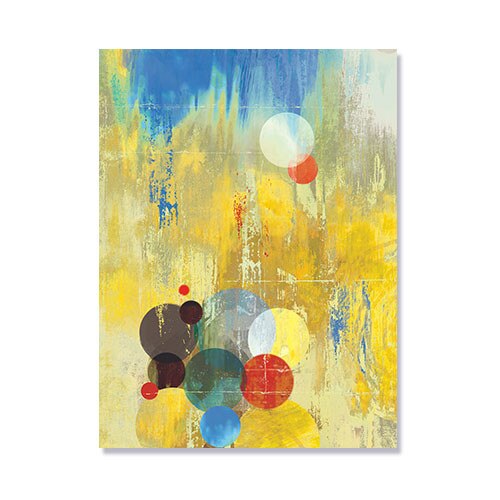 Tablou Canvas - Forme, Cercuri, Abstract, Color, 75 x 100 cm