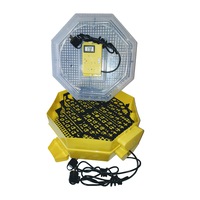 incubator cleo 5etphac cu termostat reglabil etaj termohigrometru digital intoarcere automata oua de prepelita si cupa exterioara pentru apa  cadou ghid profesional incubare  asistent incubare imagen 14_0_
0