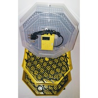 incubator cleo 5etgp cu termostat reglabil etaj termometru digital si intoarcere semi-automata oua de gaina amp prepelita  cadou ghid profesional incubare  asistent incubare imagen 13_0_
0
