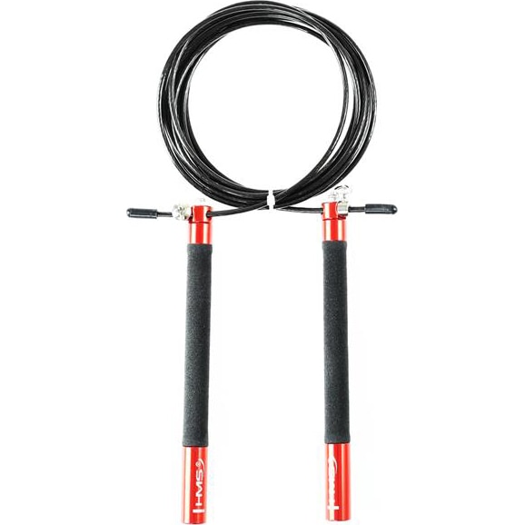 Coarda sarituri HMS SK54, reglabila, 3m, aluminiu, negru/rosu