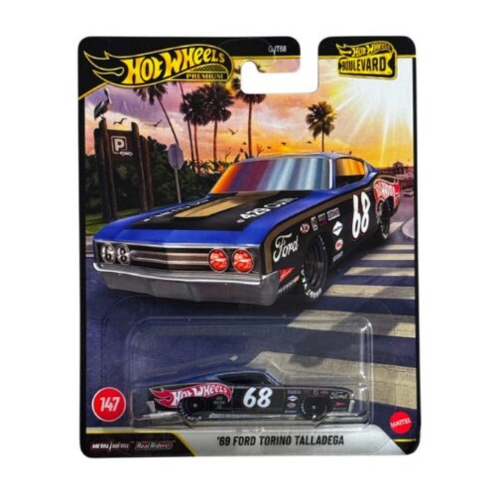 1969-es Ford Torino Talladega autómodell 1:64 méretarányban, Hot Wheels