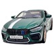 Fém makett BMW M8 Competition zöld 1:32 méretarányban, fényekkel, hangokkal, nyitható ajtókkal és visszahúzós mechanizmussal