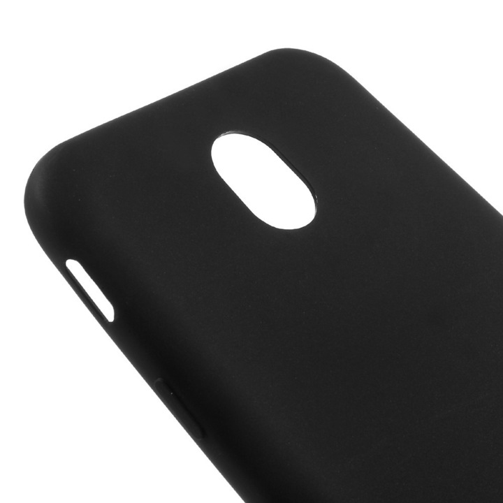 Husa Samsung Galaxy J5 2017 - Silicon tip TPU, Aspect mat, Neagra