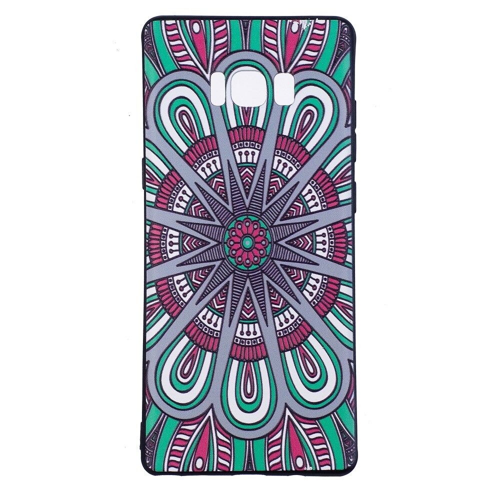 Husa Samsung Galaxy Note 8 - Silicon moale tip TPU, Imprimeu Tribal