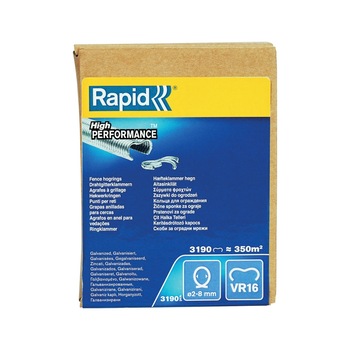 Capse gard Rapid HOG VR16/2-8mm, galvanizate, 3190 buc/cutie Capse gard Rapid HOG VR16/2-8mm, galvanizate, 3190 buc/cutie