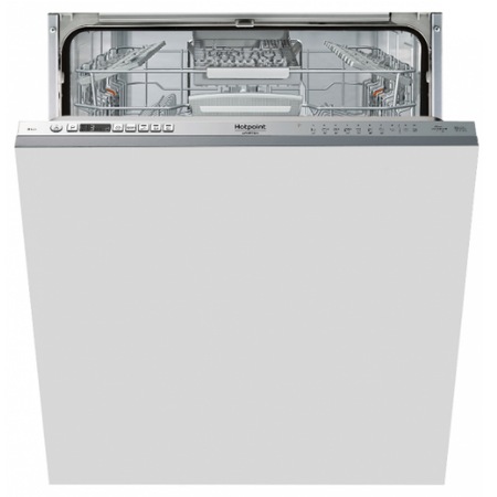 Masina de spalat vase incorporabila Hotpoint HIO3O32WGC, 14 seturi, 10 programe, Clasa A+++, Zone Wash, 60 cm