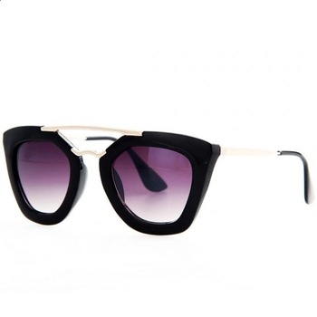 Ochelari de Soare Pink Flamingo Nancy Negru Mat Ochelari de Soare Pink Flamingo Nancy Negru Mat