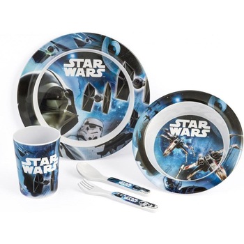 Set pentru masa melamina 5 piese Star Wars Rogue One, Lulabi Set pentru masa melamina 5 piese Star Wars Rogue One, Lulabi