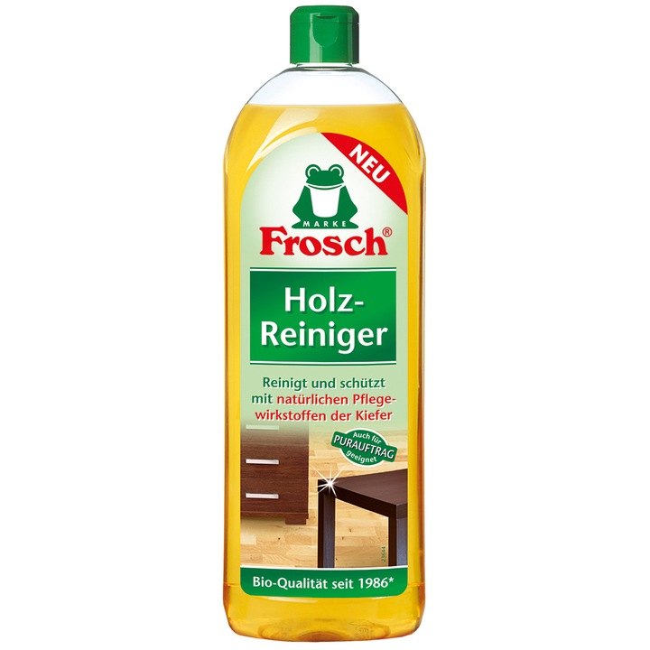 Почистващ препарат за дървени повъхности Frosch Бор, 0.75 л