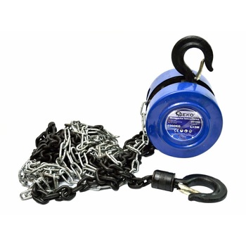 Macara cu lant 3m 1T, GEKO G01095 Macara cu lant 3m 1T, GEKO G01095