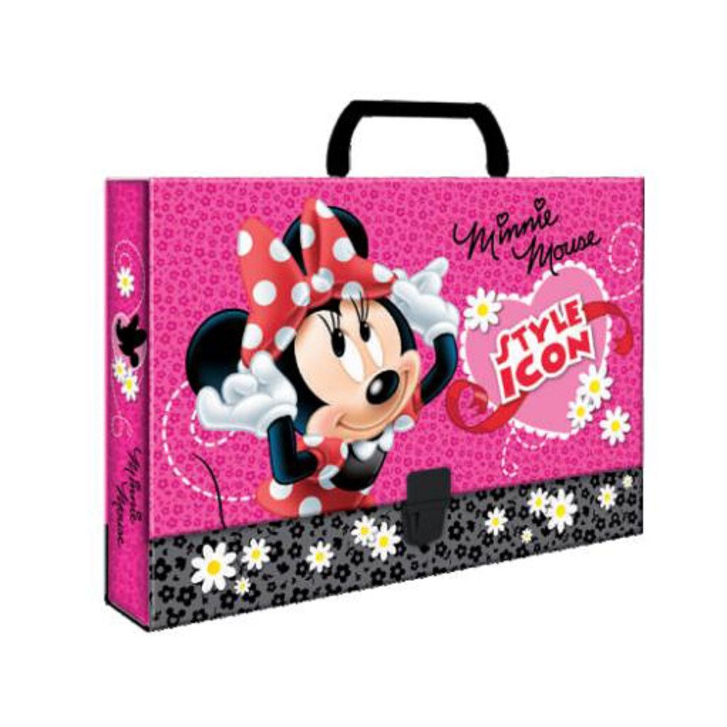 Чанта с дръжка Minnie Mouse, Мини Маус, Картонена - eMAG.bg