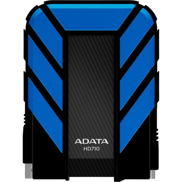 HDD extern ADATA Durable HD710 Pro, 2TB, 2.5", USB 3.1, Albastru