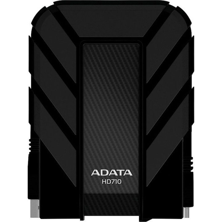 ADATA AHD710P 2,5" Külső merevlemez, 2TB, USB3.1, ütés és vízálló, fekete