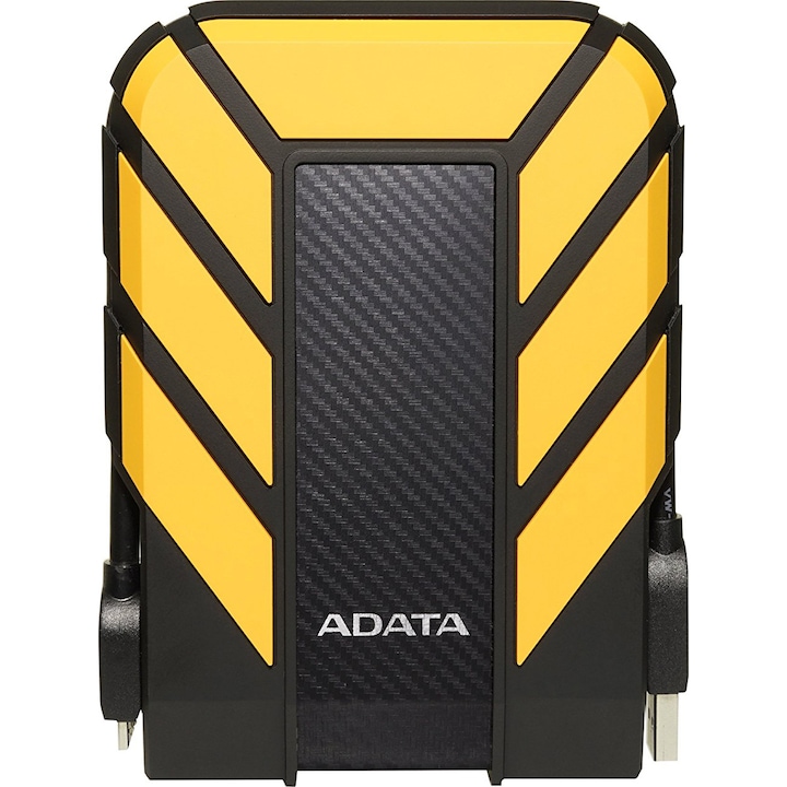 ADATA AHD710P 2,5" Külső merevlemez, 2TB, USB3.1, ütés és vízálló, sárga