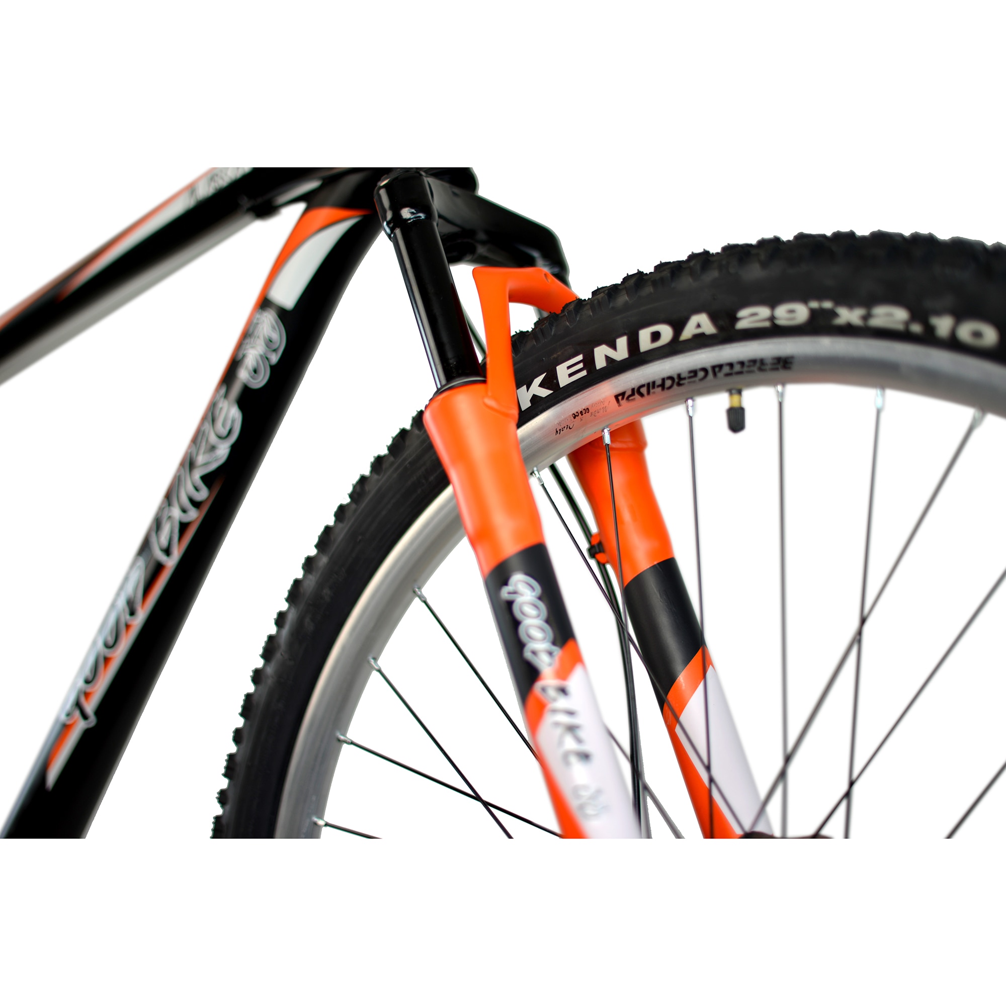 Bicicleta MTB 29-er Good Bike Alaska, Black/Orange, 51cm/L - eMAG.ro