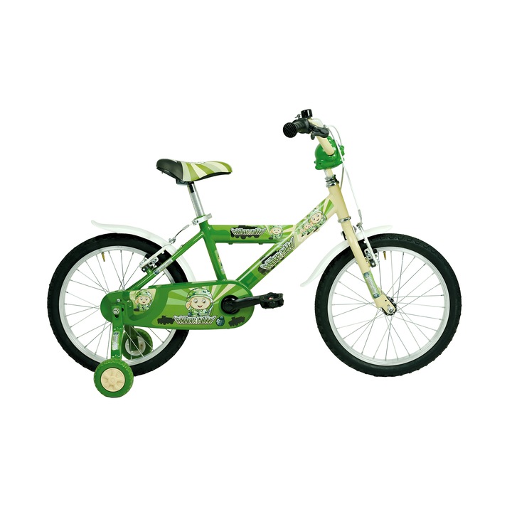 Детски велосипед 18" Good Bike Soldiers, Green