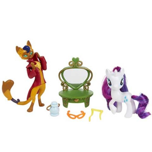 Set de joaca Prietenii Modei Rarity si Capper Dapperpaws My Little Pony: Filmul