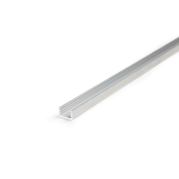 Profil aluminiu pentru banda LED, SLIM, 2m, aluminiu brut Profil aluminiu pentru banda LED, SLIM, 2m, aluminiu brut