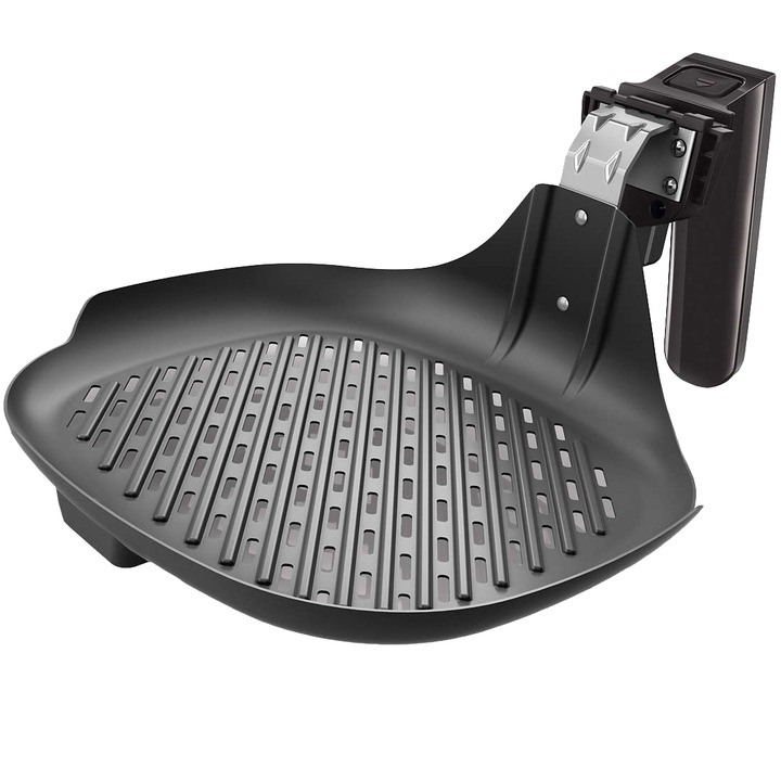 Accesoriu tigaie cu gratar Philips Airfryer HD9910/20, compatibil cu Airfryer HD921x, HD922x si HD923x
