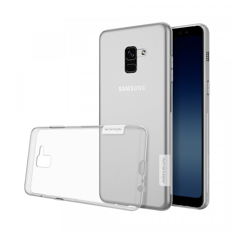 Husa silicon transparenta TPU Nillkin pentru Samsung A8 2018