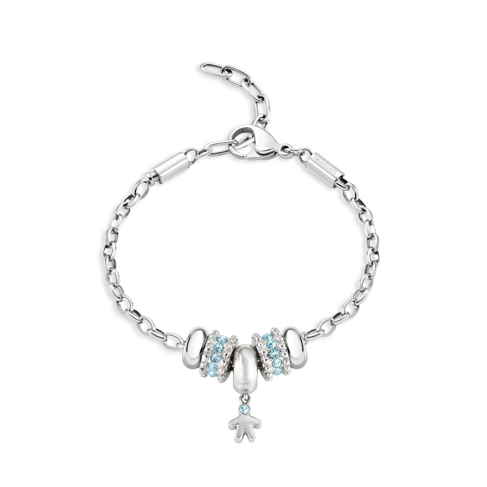 Bratara Morellato SCZ682, Argintiu, Albastru