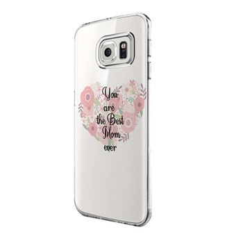 Husa Silicon, Transparent, Ultra Slim 0.3MM, Best Mom Ever, Samsung Galaxy S8 Plus Husa Silicon, Transparent, Ultra Slim 0.3MM, Best Mom Ever, Samsung Galaxy S8 Plus