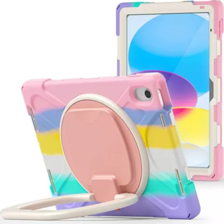 Husa fixGuard Bionic X-Armor 360 pentru Apple iPad 10 10 9" 2022 Baby Color