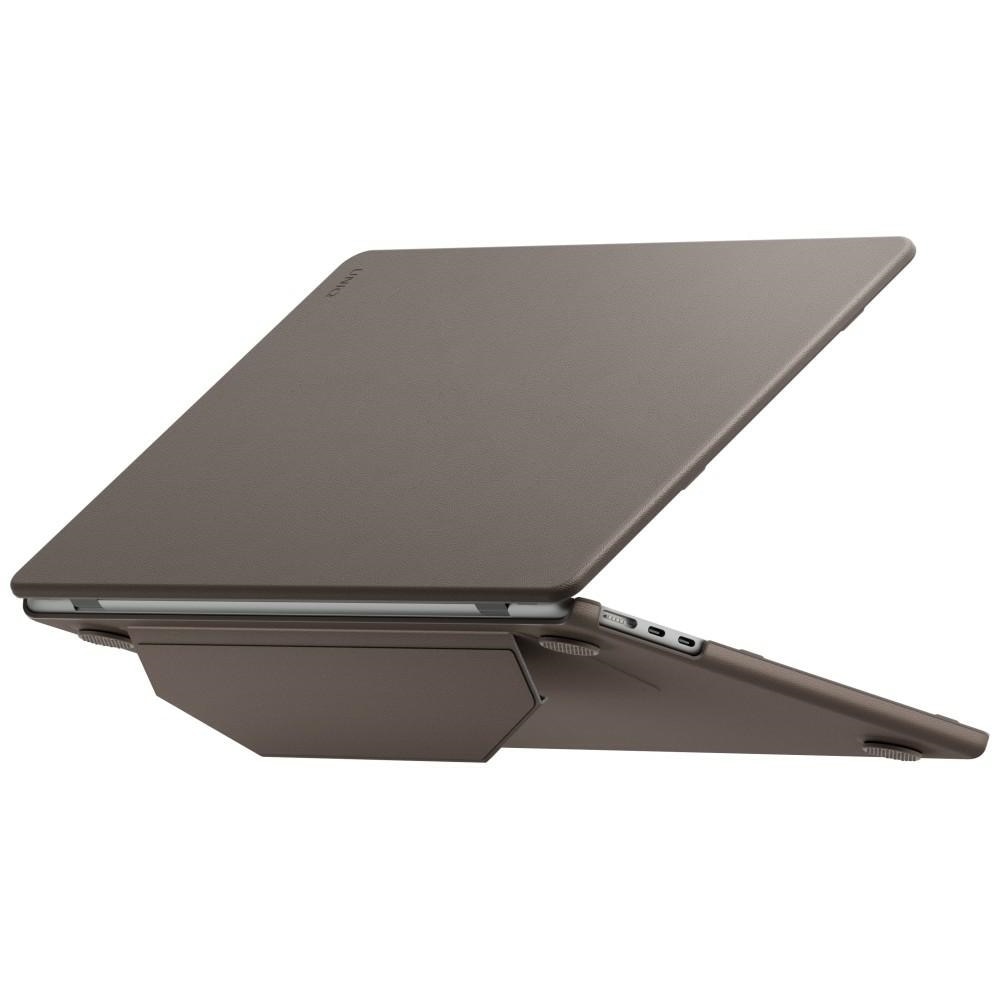 Carcasa laptop Uniq Lyden Versa compatibila cu MacBook Air 13, 2022-2026, Gri