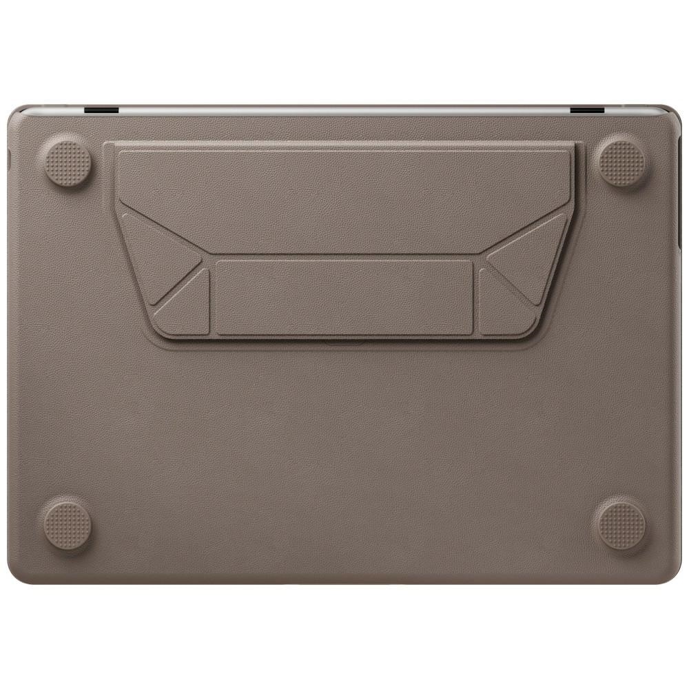 Carcasa laptop Uniq Lyden Versa compatibila cu MacBook Air 13, 2022-2026, Gri