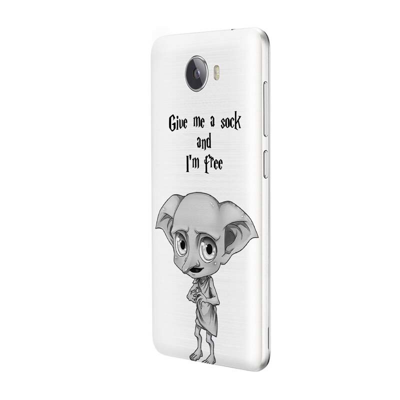 Husa Silicon, Transparent, Slim, Harry Potter Dobby, Huawei Y7 / Enjoy 7 Plus / Nova Lite Plus 2017