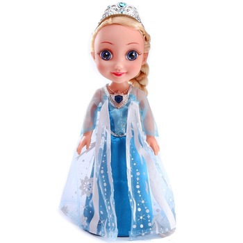 Papusa interactiva Soda Toys, Printesa Ghetii, 38 cm Papusa interactiva Soda Toys, Printesa Ghetii, 38 cm