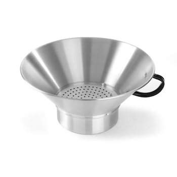 Colander / Sita pentru cartofi prajiti, aluminiu, 400x(H)170 mm, Hendi, cu sita detasabila si maner Colander / Sita pentru cartofi prajiti, aluminiu, 400x(H)170 mm, Hendi, cu sita detasabila si maner