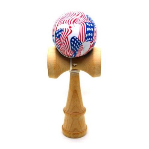 Joc de indemanare Kendama Steagul USA